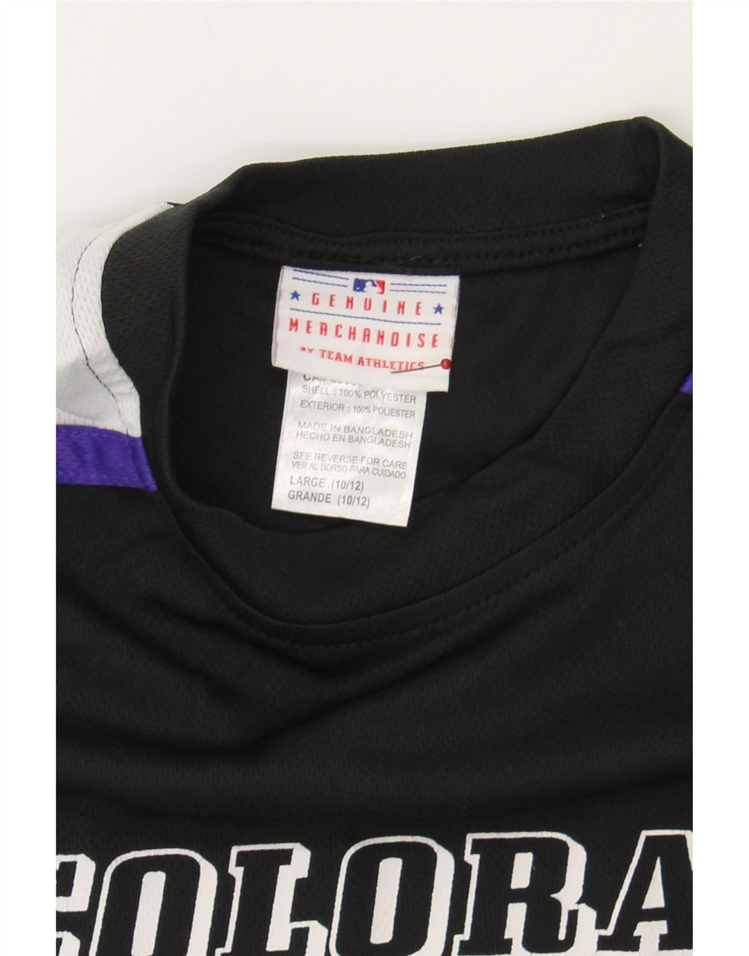 GENUINE MERCHANDISE Boys Graphic T-Shirt Top 10-11 Years Large Black Vintage Genuine Merchandise and Second-Hand Genuine Merchandise from Messina Hembry 