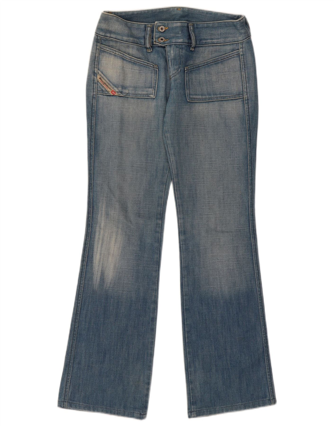 Jeans Bootcut da donna Diesel W26 L30 cotone blu