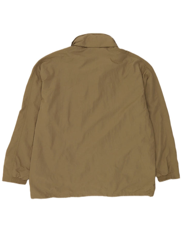 Giacca da tuta da uomo con cappuccio Diadora XL Khaki Poliammide