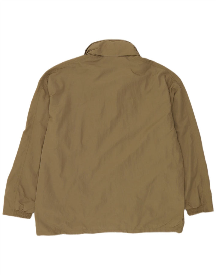Giacca da tuta da uomo con cappuccio Diadora XL Khaki Poliammide