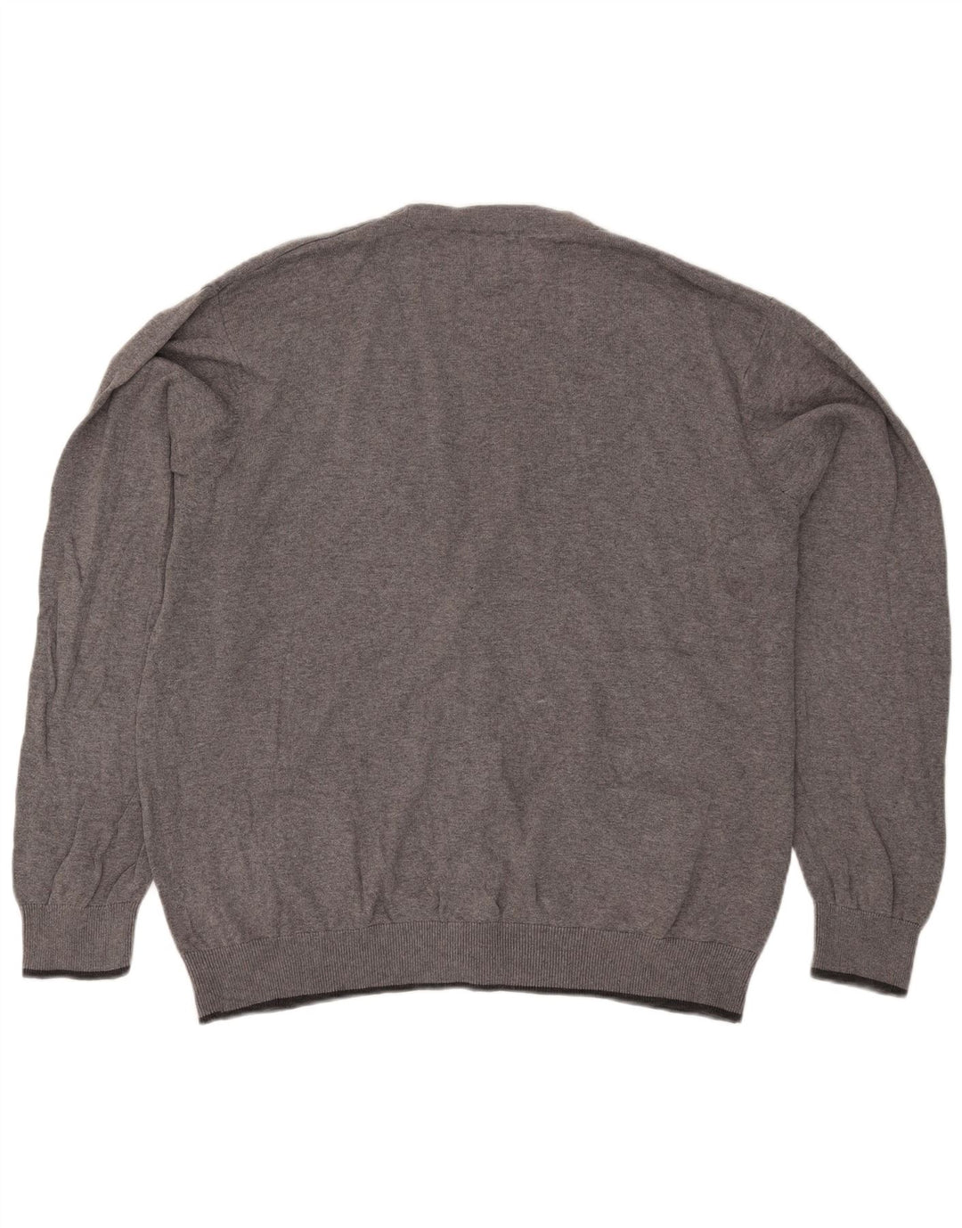 Maglione cardigan Harbour blu da uomo Marks & Spencer 2XL cotone screziato grigio