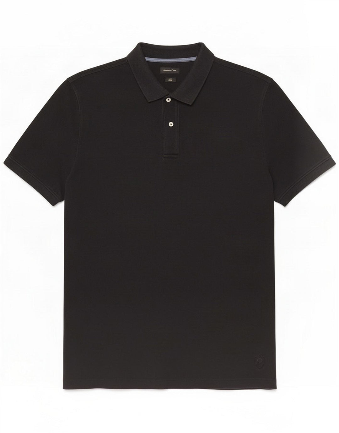 Massimo Dutti Polo da uomo vestibilità regolare 2XL Nera