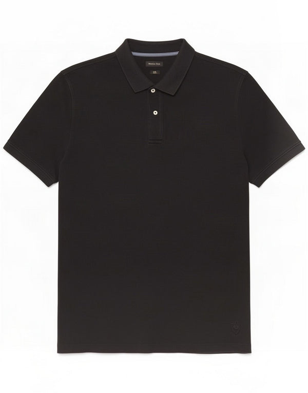 Massimo Dutti Polo da uomo vestibilità regolare 2XL Nera