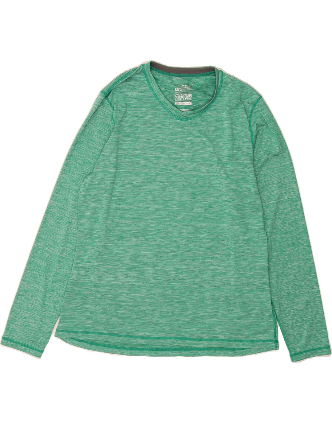 MOUNTAIN WAREHOUSE Womens Top Long Sleeve UK 16 Large Green Flecked Vintage Mountain Warehouse and Second-Hand Mountain Warehouse from Messina Hembry 