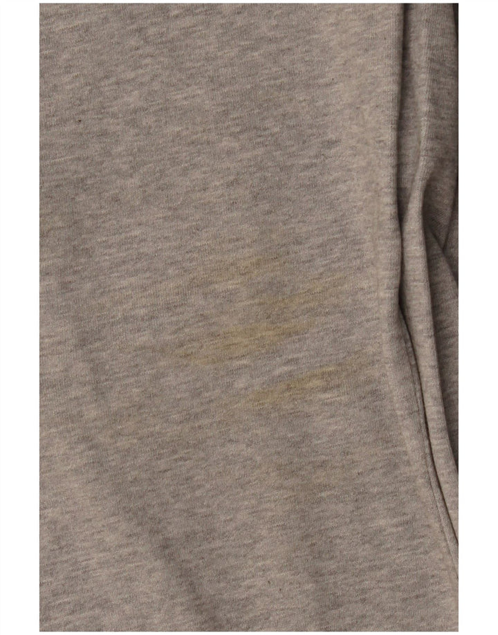 Pantaloni da tuta da uomo Adidas Joggers in cotone chiazzato grigio medio