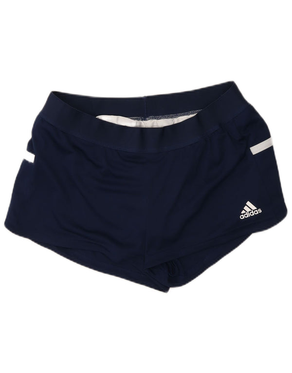 Pantaloncini sportivi Adidas Climacool da donna UK 16/18 Large Blu Navy Colourblock