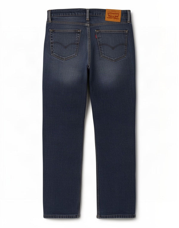 Jeans Levi's Uomo 511 Slim Distressed W34 L32 Cotone Blu