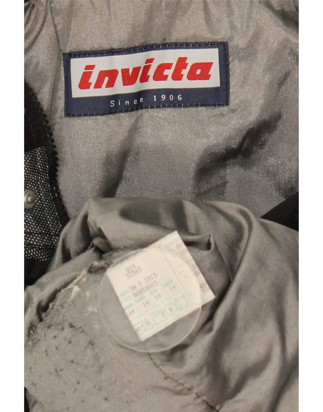 Giacca a vento grafica da donna Invicta UK 14 Large Black Colourblock