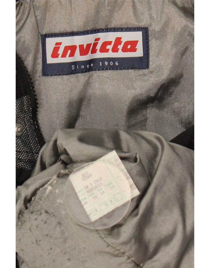 Giacca a vento grafica da donna Invicta UK 14 Large Black Colourblock