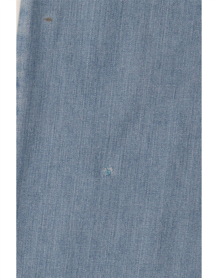 TRUSSARDI Jeans dritti da uomo 380 IT 49 Medio W33 L35 Blu Cotone
