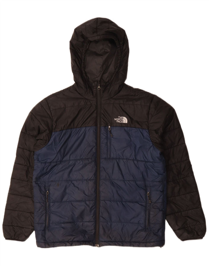 Giacca imbottita con cappuccio da uomo The North Face UK 38 poliestere nero medio