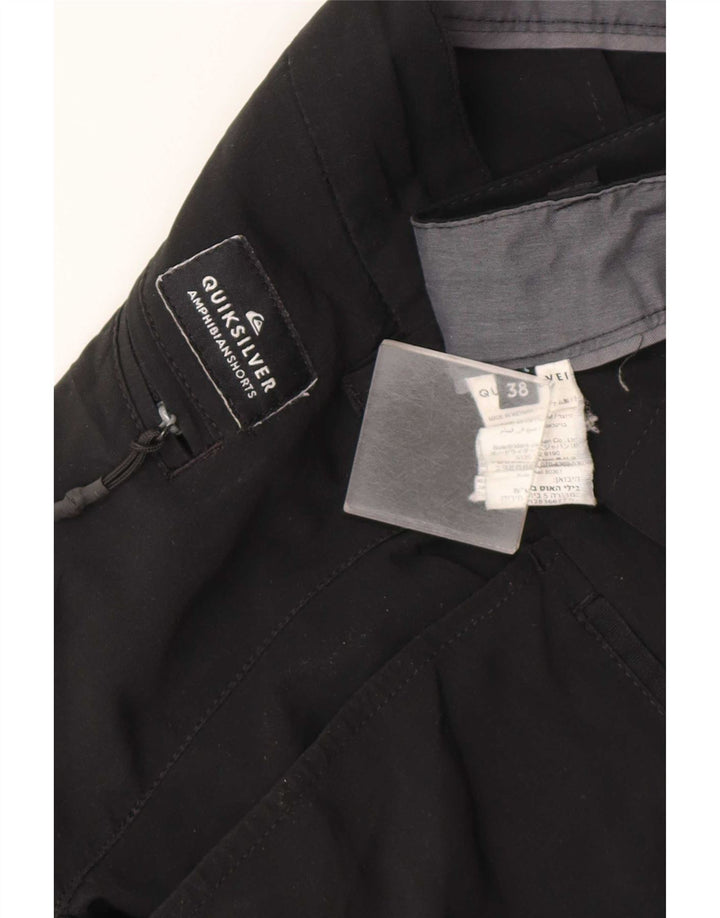 Pantaloncini chino da uomo Quiksilver W38 XL poliestere nero