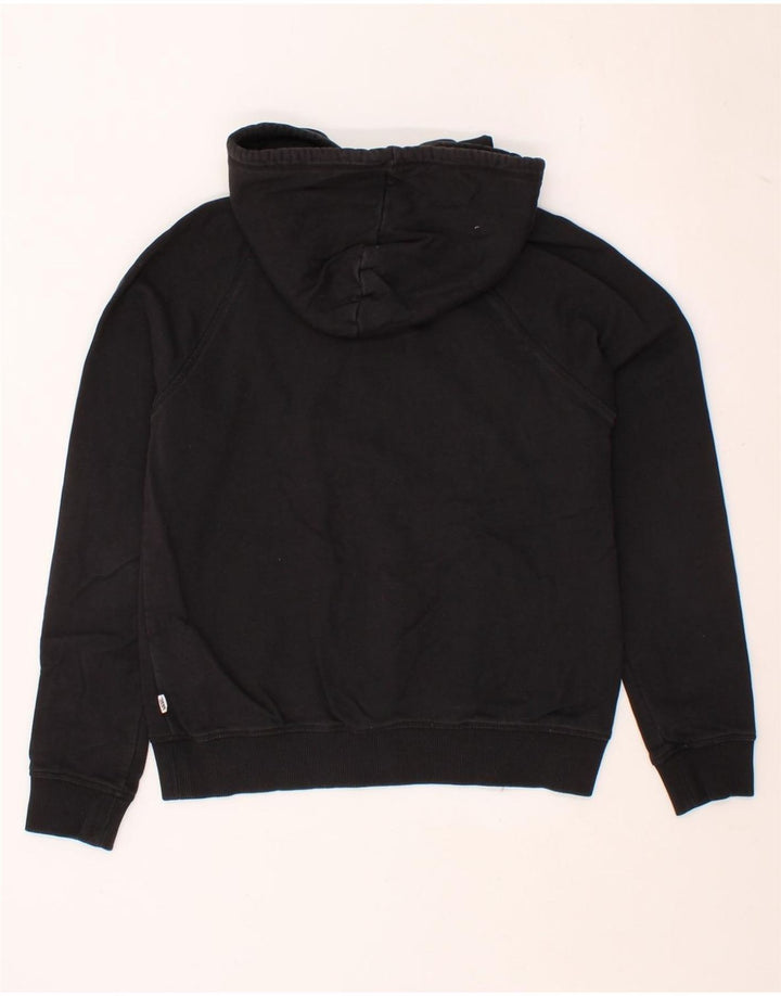 VANS Womens Hoodie Jumper UK 10 Small Black Cotton Vintage Vans and Second-Hand Vans from Messina Hembry 