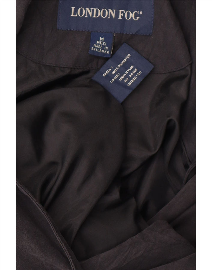 Soprabito da donna London Fog UK 14 poliestere nero medio