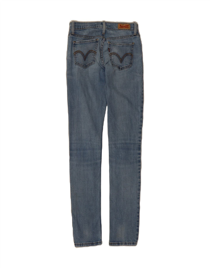 LEVI'S Womens 524 Skinny Jeans W24 L32 Blue Cotton Vintage Levi's and Second-Hand Levi's from Messina Hembry 