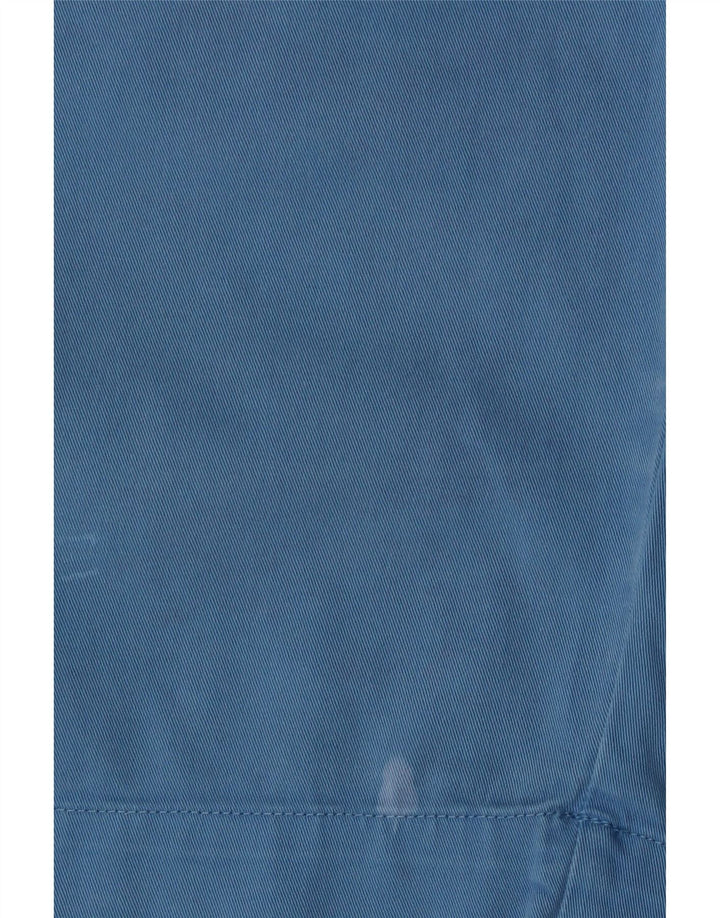Pantaloncini chino da donna Zara grandi W30 in cotone blu