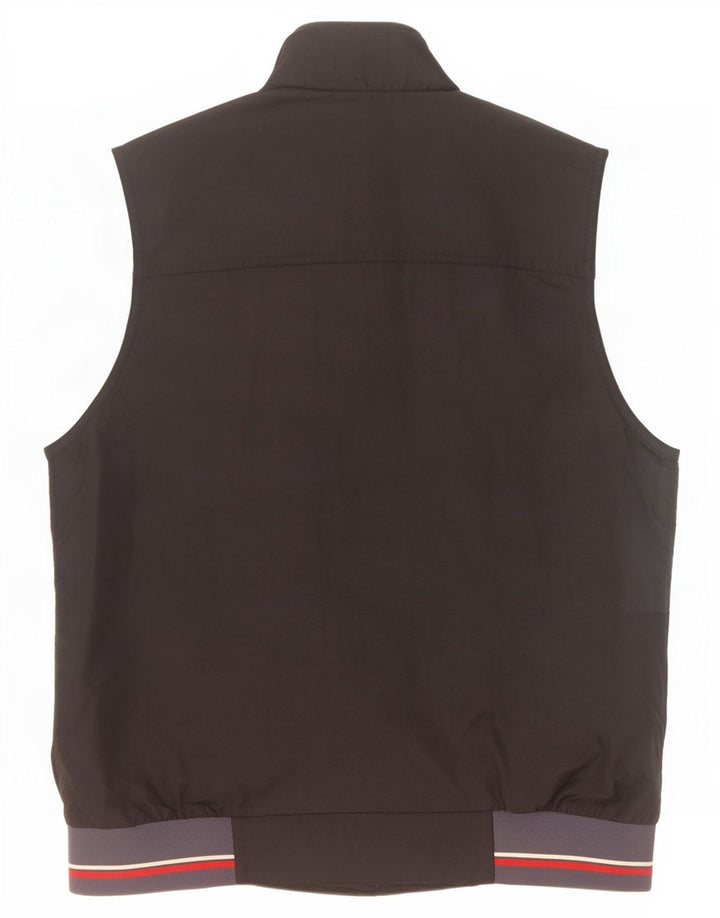 Gilet da uomo Brugi UK 38 medio nero color block in poliammide