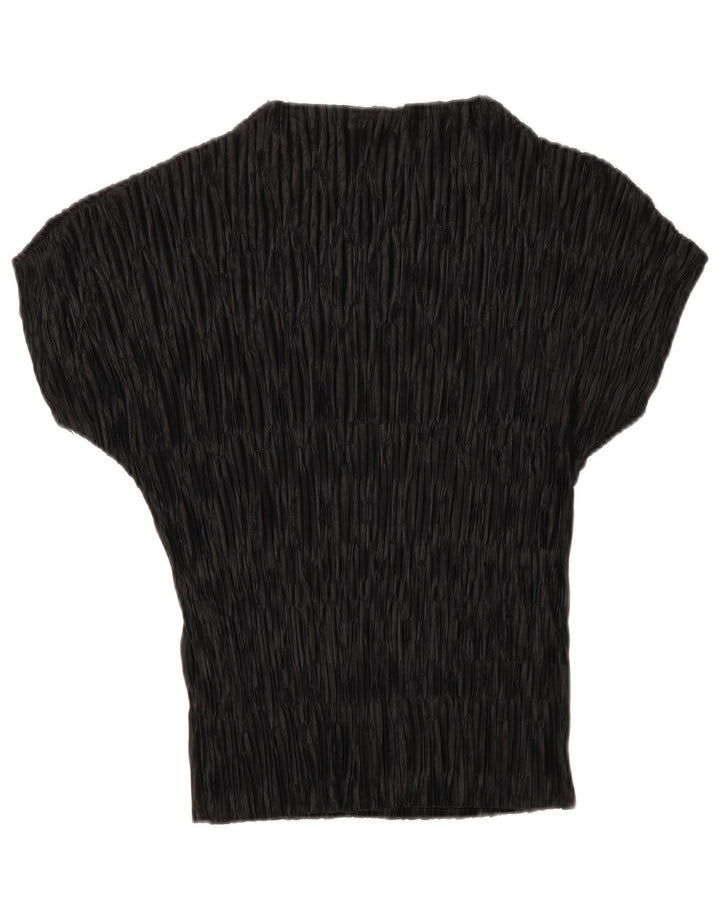 Camicetta da donna Zara Top UK 10 piccola in poliestere a righe nere