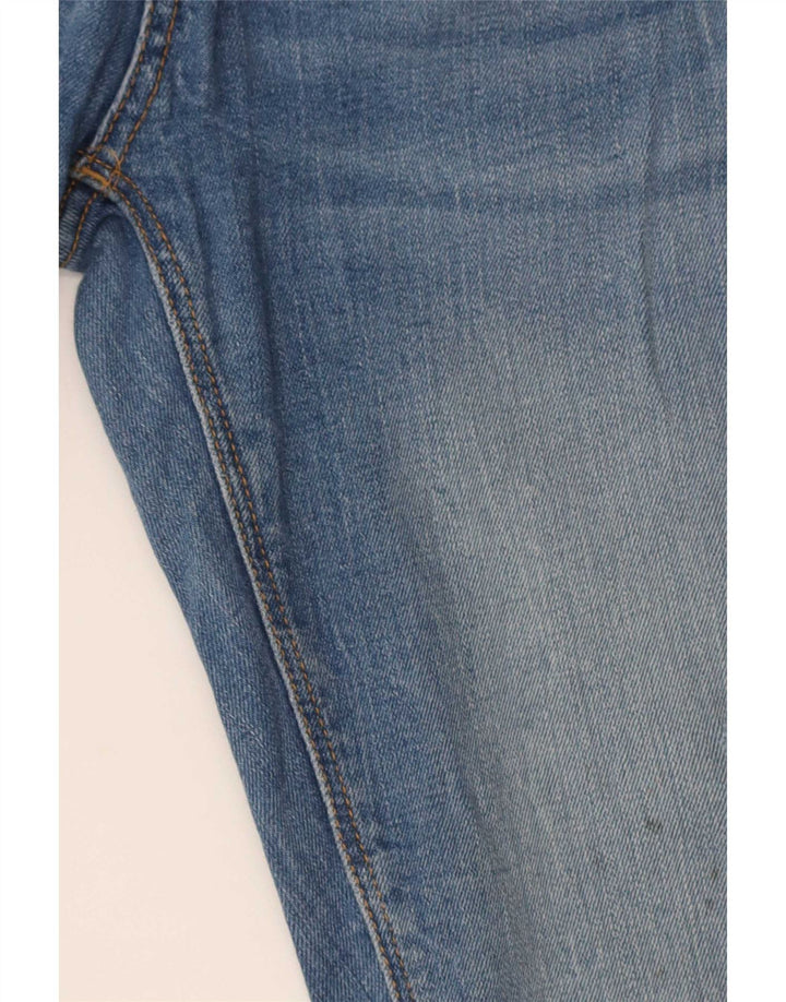 Jeans slim invecchiati da donna Zara EU 38 piccoli W28 L28 blu
