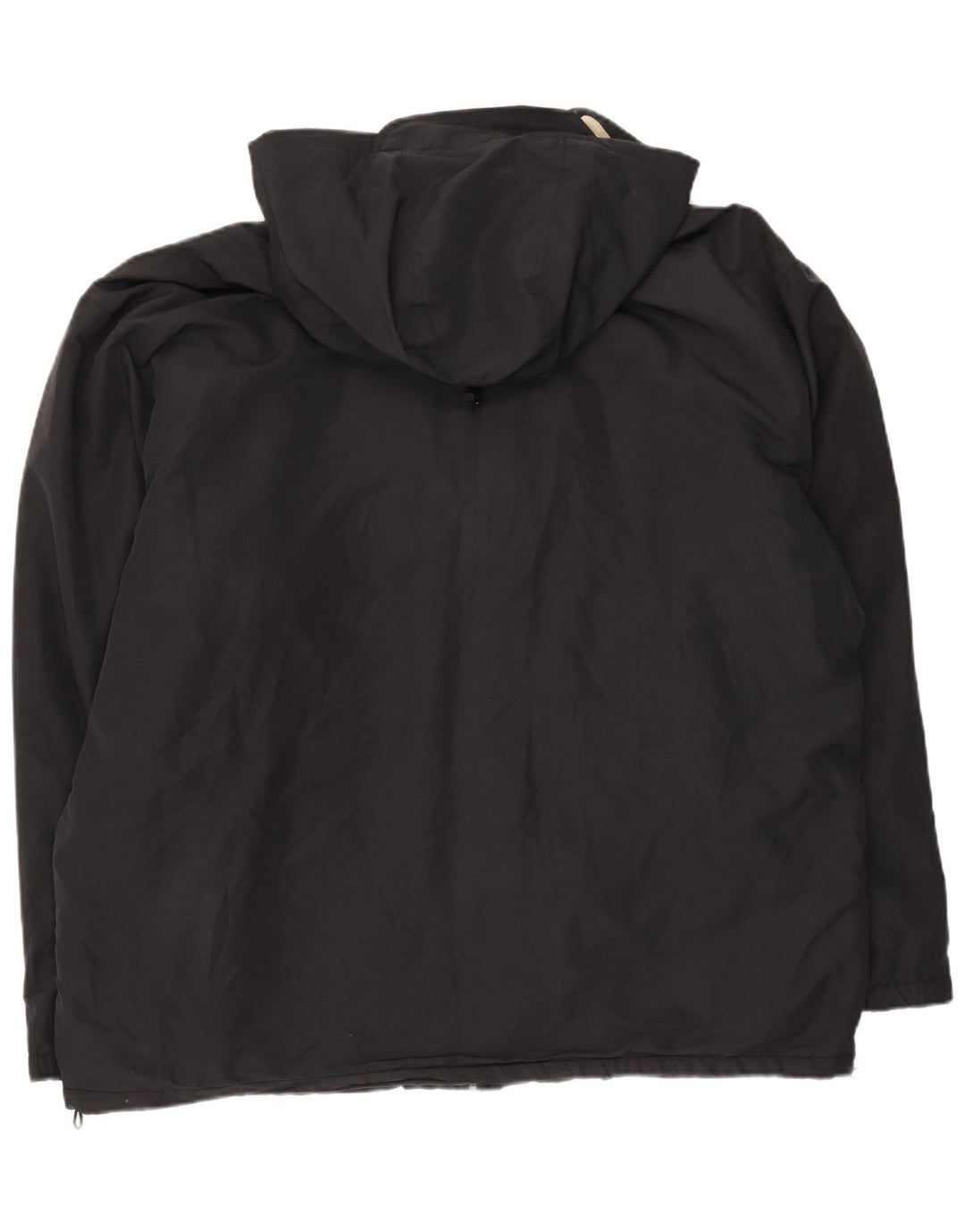 KAPPA Mens Hooded Reversible Jacket UK 42 XL Black