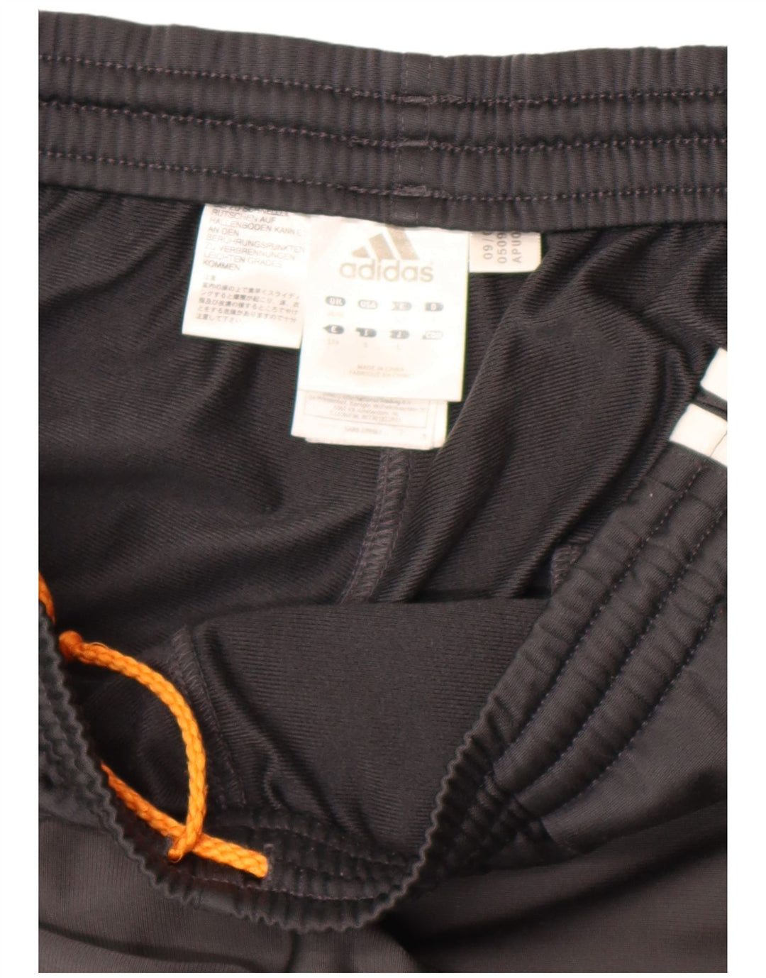 Pantaloni da tuta da uomo Adidas UK 38/40 Poliestere grigio medio