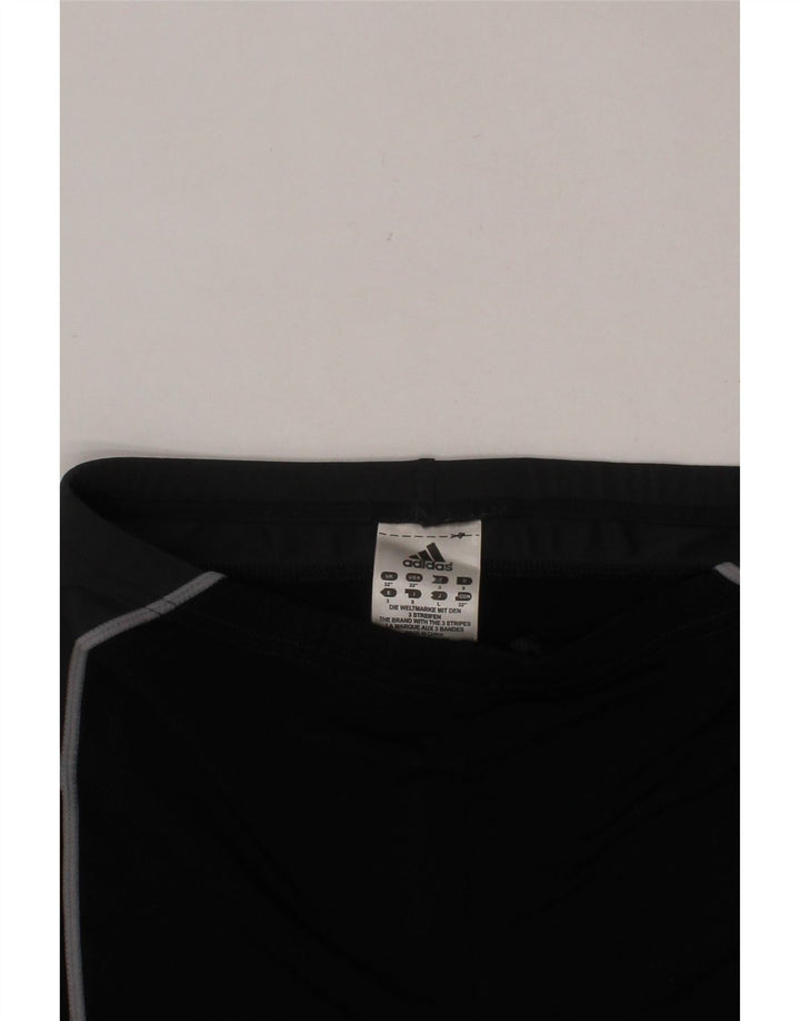 Pantaloncini sportivi ADIDAS da ragazzo 15-16 anni in poliestere nero