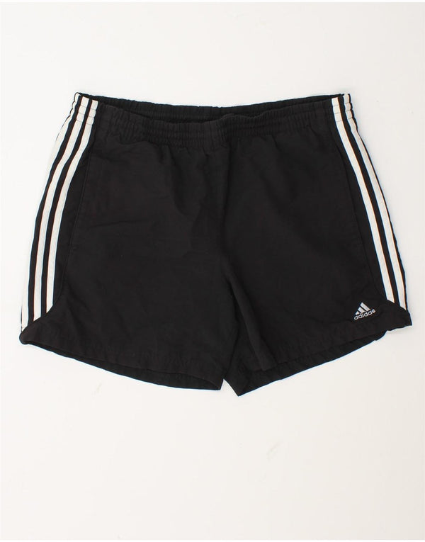 Pantaloncini sportivi Adidas Climalite da uomo medio poliestere nero