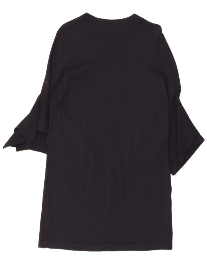 Abito a trapezio da donna con maniche a 3/4 Cos UK 10 piccolo blu navy