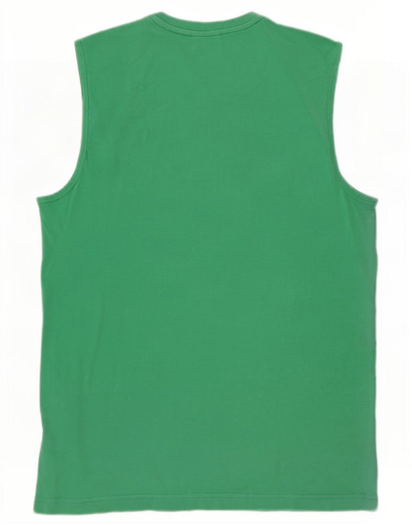 Canotta grafica da uomo Puma Large verde