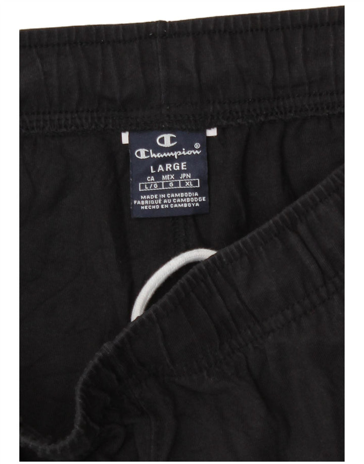 Pantaloni da tuta da uomo Champion Large neri