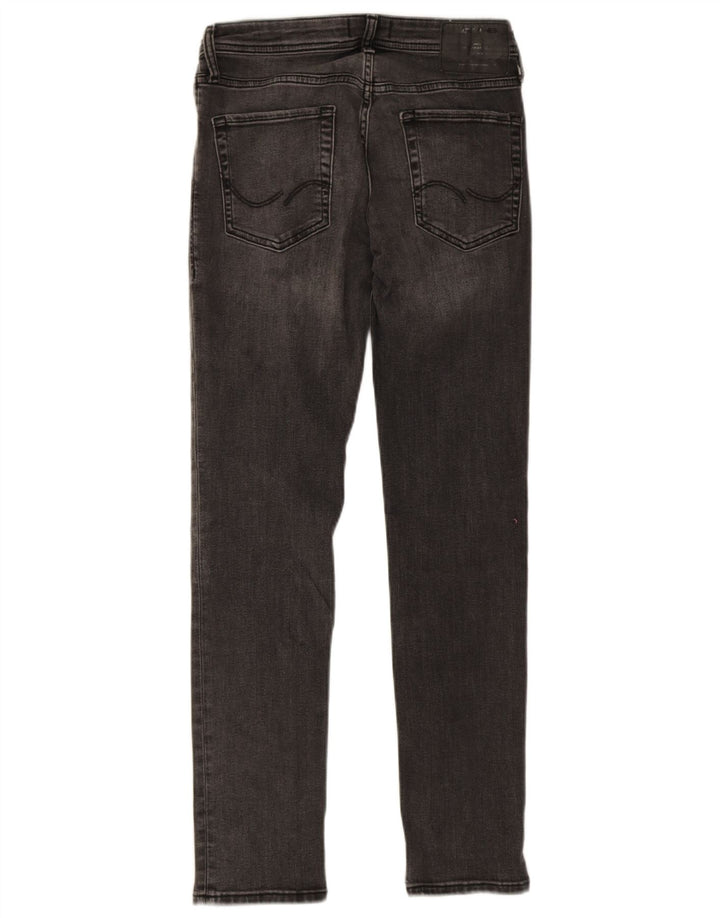 Jeans slim da uomo Jack & Jones W29 L30 cotone grigio