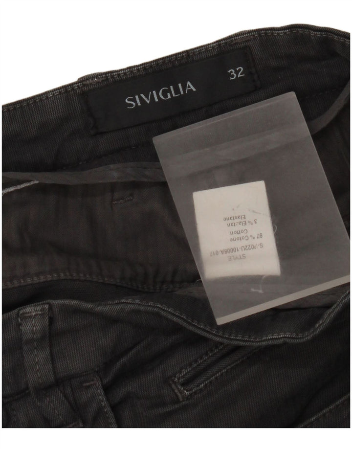 Jeans Slim Uomo SIVIGLIA W32 L34 Cotone Grigio