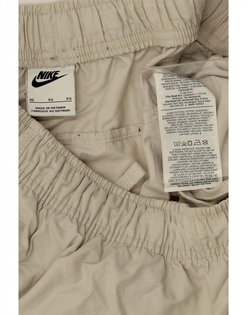 NIKE Womens Straight Cargo Trousers  XL W36 L29 Off White Cotton Vintage Nike and Second-Hand Nike from Messina Hembry 