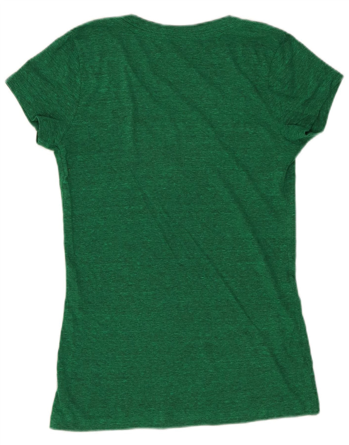 T-shirt grafica da donna Hurley Top UK 12 Poliestere verde medio