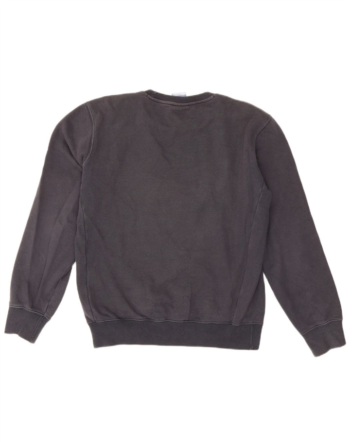 Felpa da uomo Champion Felpa media in cotone blu navy