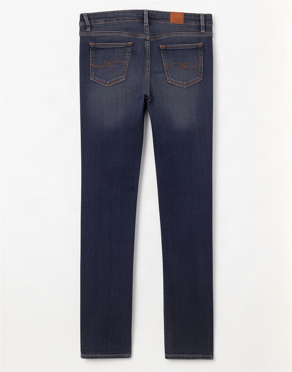 Jeans Slim Donna Trussardi W31 L31 Blu Navy Cotone