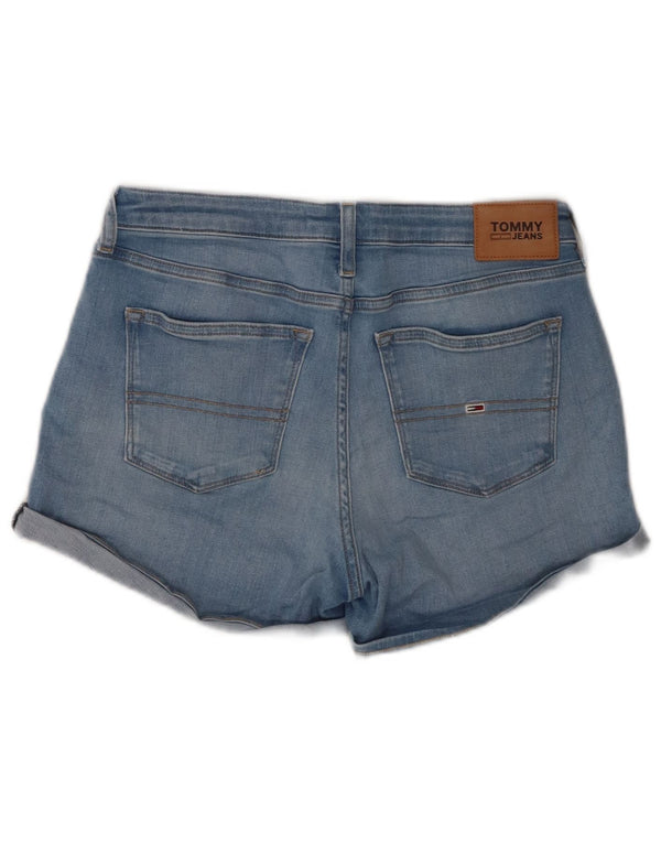 Pantaloncini di jeans da donna Tommy Hilfiger W29 Blu medio