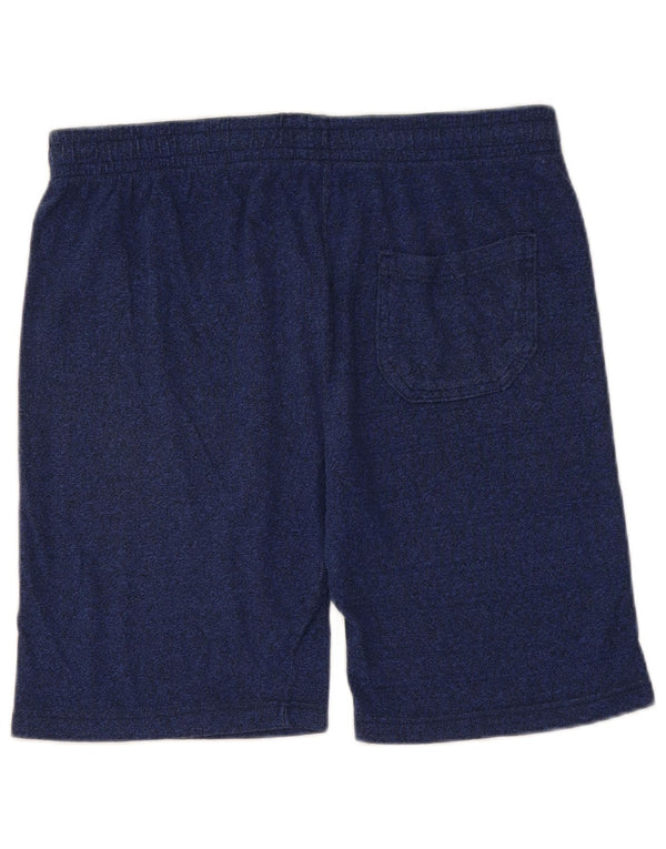 Pantaloncini sportivi da uomo Champion XL in cotone screziato blu navy
