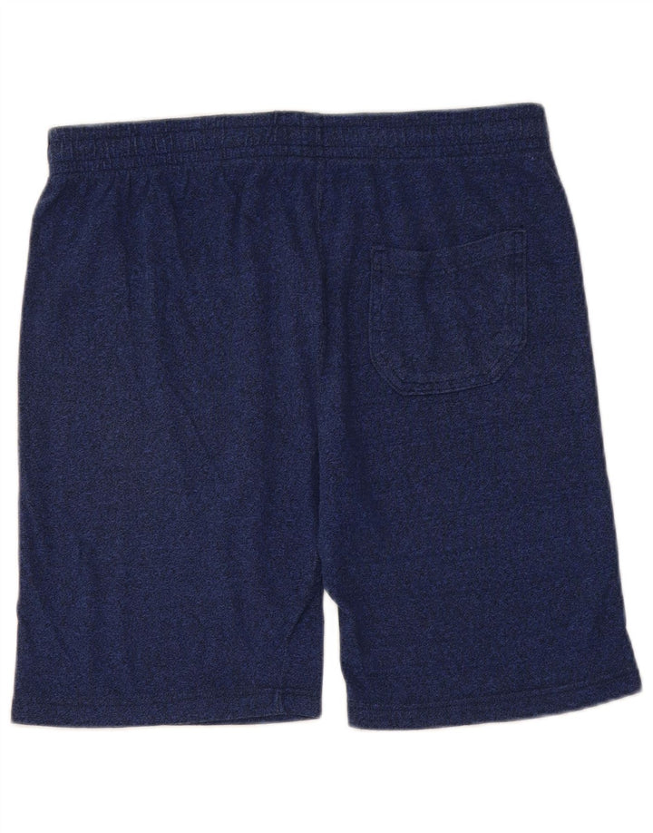 Pantaloncini sportivi da uomo Champion XL in cotone screziato blu navy