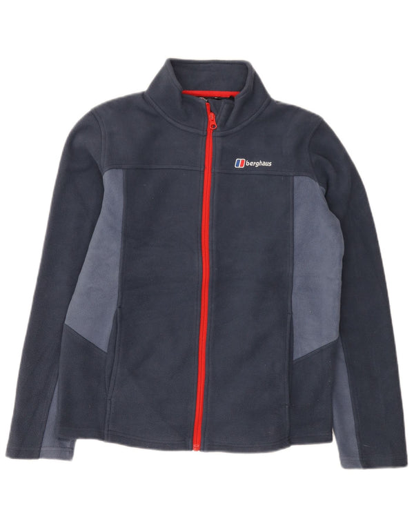Giacca in pile da bambino Berghaus 12-13 anni in poliestere color block blu navy