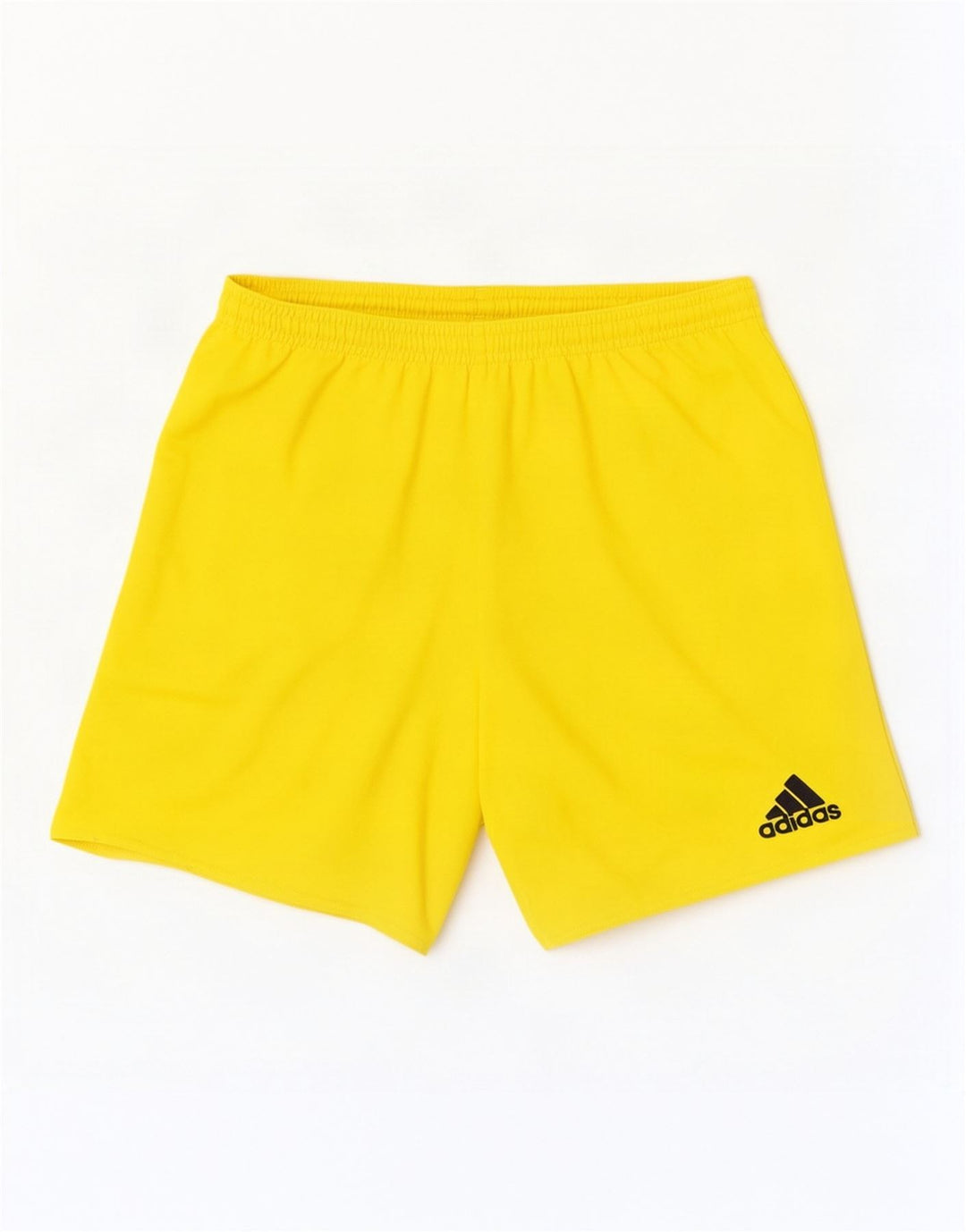 Pantaloncini sportivi Adidas Climalite da uomo piccoli in poliestere giallo