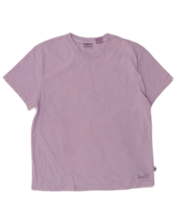 T-shirt da donna Levi's Top UK 6 XS cotone viola