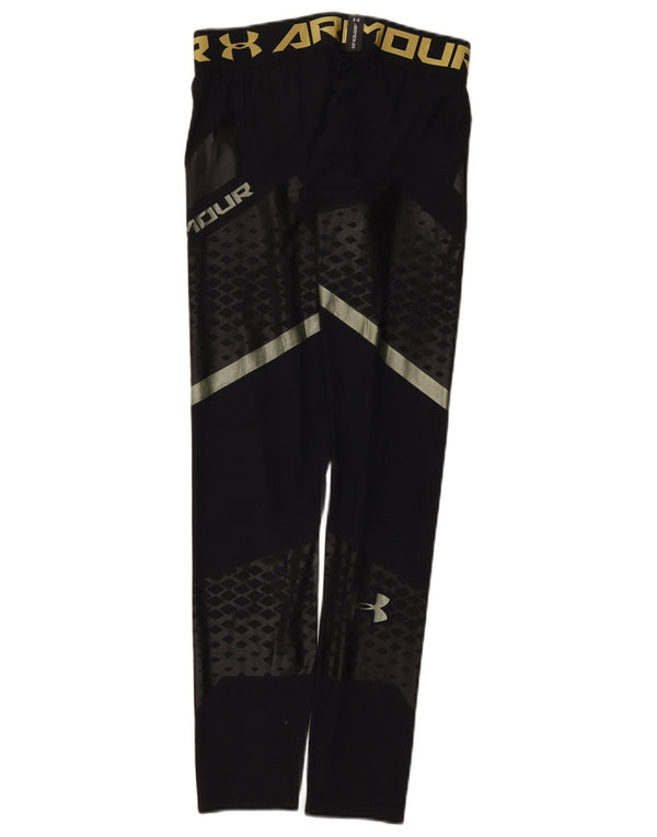 Leggings grafici da uomo Under Armour Small Black Colourblock