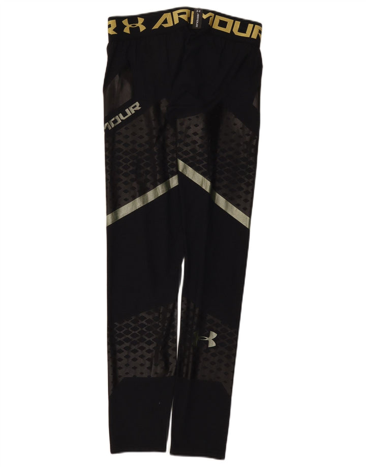 Leggings grafici da uomo Under Armour Small Black Colourblock