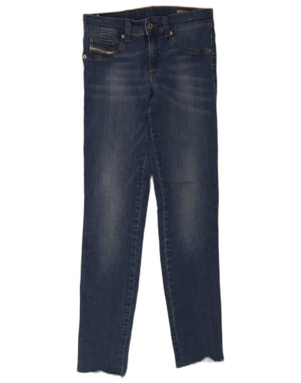 Diesel Jeans Skinny Bambina 15-16 Anni W26 L28 Cotone Blu