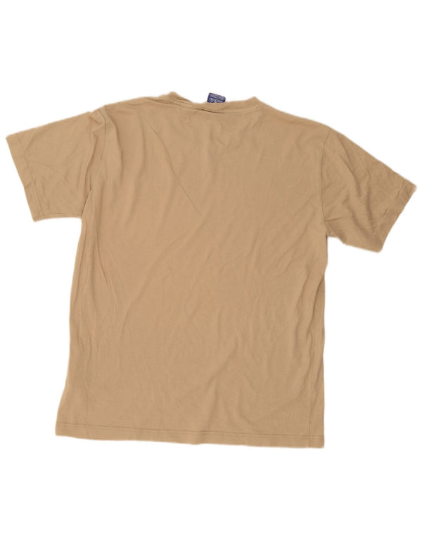 T-shirt da uomo Champion Top XL in cotone beige