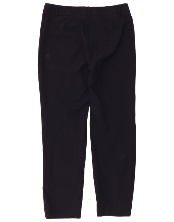 Pantaloni casual da donna Marks & Spencer UK 12 medi W32 L29 Blu navy