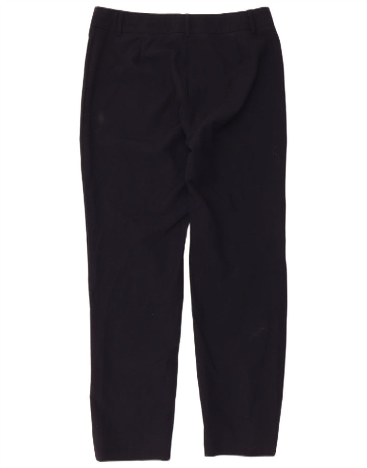 Pantaloni casual da donna Marks & Spencer UK 12 medi W32 L29 Blu navy