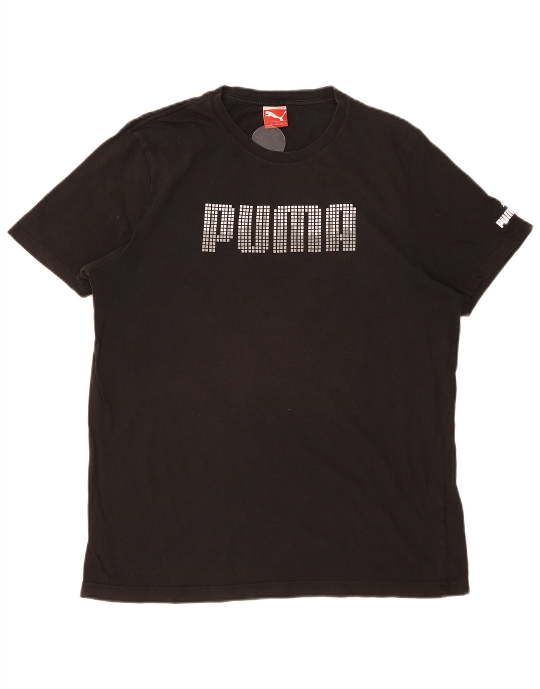 T-shirt grafica PUMA da uomo grande nera