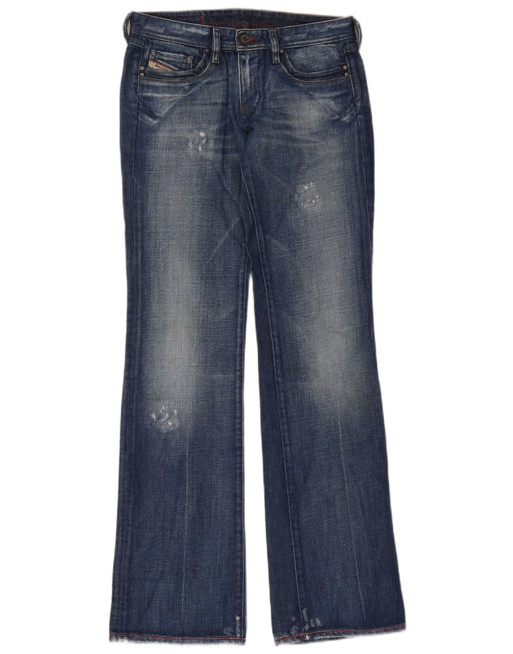 Jeans bootcut da donna Diesel W27 L34 in cotone blu